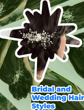 Bridal hair dos