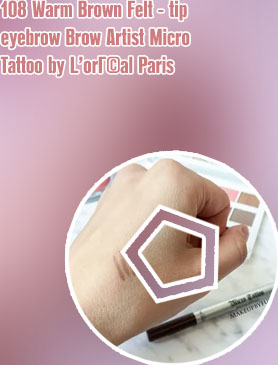 Brow tattoo loreal