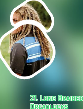 Long dreadlock hairstyles