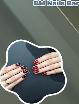 Nails with wine near me