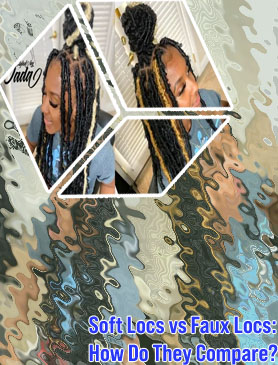 Soft locs with color